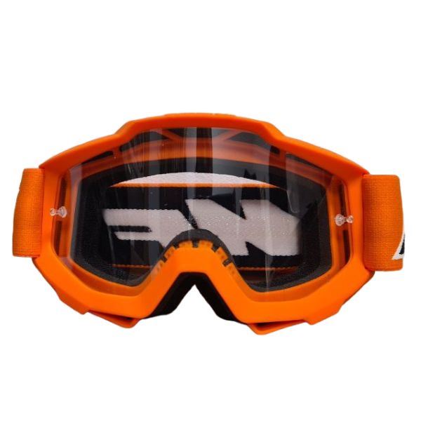 GOGLE FMF YOUTH ROCKET ORANGE CLEAR