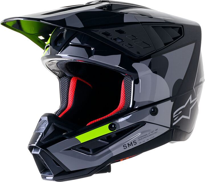 KASK ALPINESTARS SM5 ROV2 GY/YLW 2XL