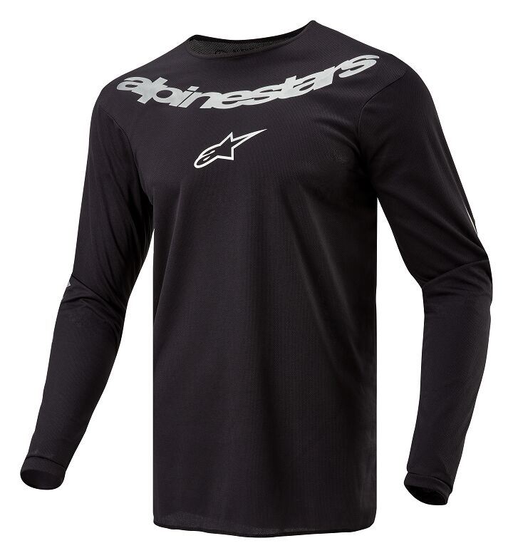 BLUZA ALPINESTARS F-GRAPH BLK/SILV 2XL