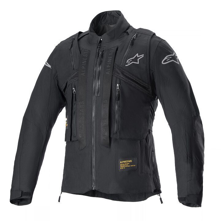 KURTKA TECHDURA ALPINESTARS BLK/SILV S