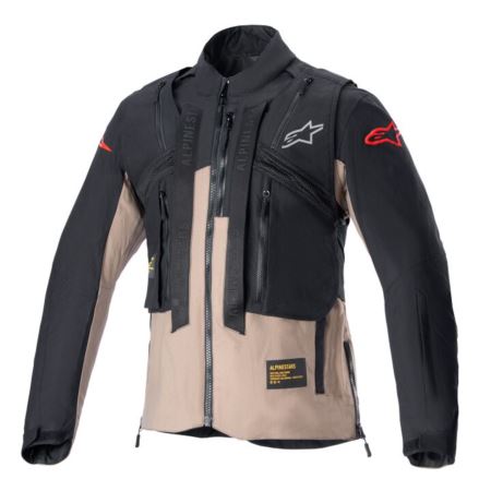 KURTKA TECHDURA ALPINESTARS BLK/BR S