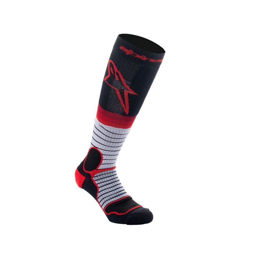 SKARPETY ALPINESTARS MX PRO BLK/GY/RED S