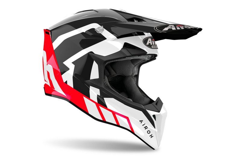 KASK AIROH WRAAP RELOADED CZERWONY 2XL