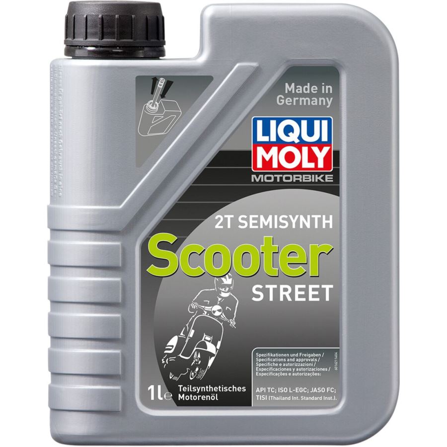 OLEJ SILNIKOWY 2T PÓŁSYNTETYCZNY LIQUI MOLY 1L