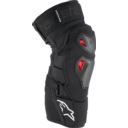 KNEE GUARD BIOPRO BLK/RD/WHT S