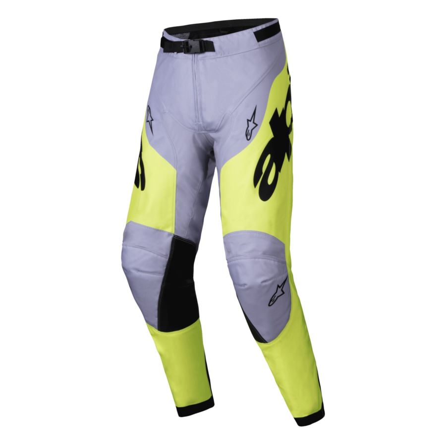 SPODNIE ALPINESTARS RACER VEIL GRAY/YELLOW 28