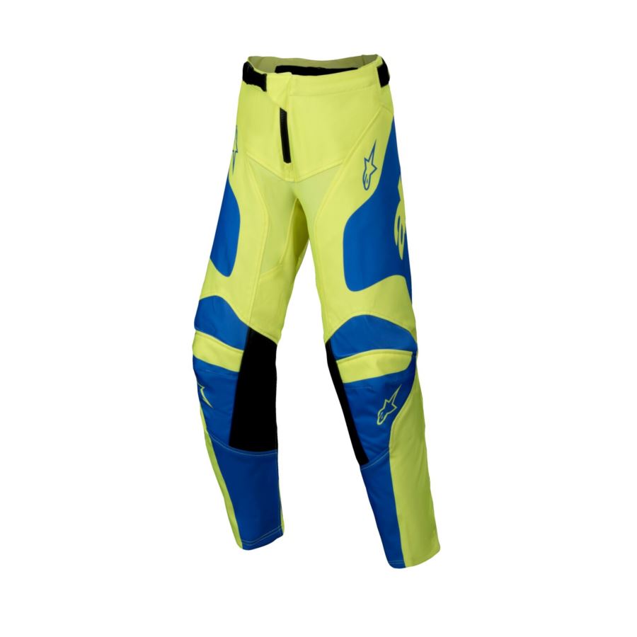 SPODNIE ALPINESTARS YTH RACER VEIL YELLOW/BLU