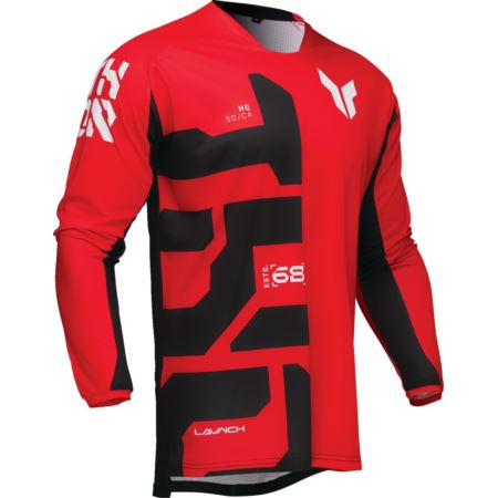 BLUZA THOR LAUNCH FORGE RED R. 3XL