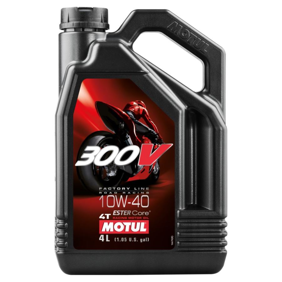 OLEJ SILNIKOWY MOTUL 300V 4T 10W40 4L