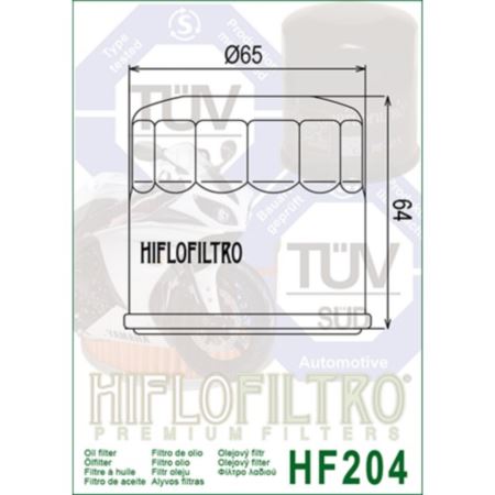 FILTR OLEJU HF204