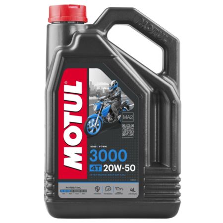 OLEJ SILNIKOWY MOTUL 3000 4T 20W50 4L