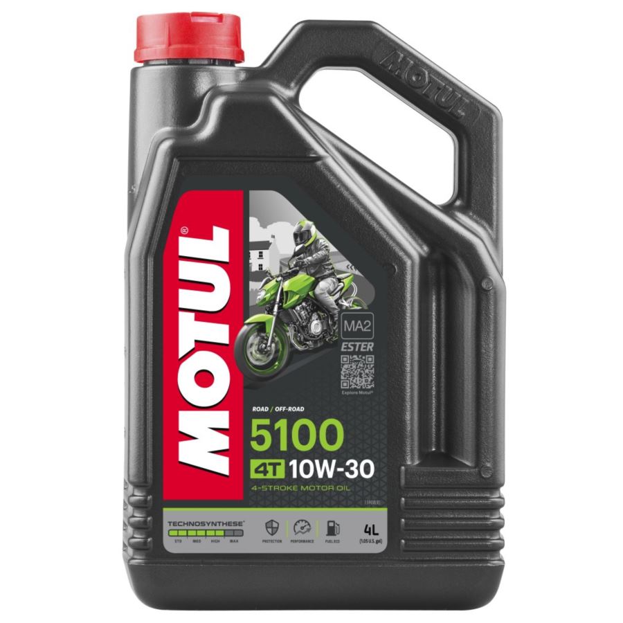 OLEJ SILNIKOWY MOTUL 5100 4T ESTER 10W30 4L