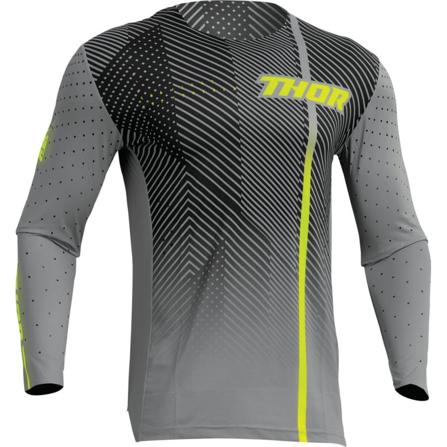 BLUZA THOR PRIME TECH GY/BK R. XL