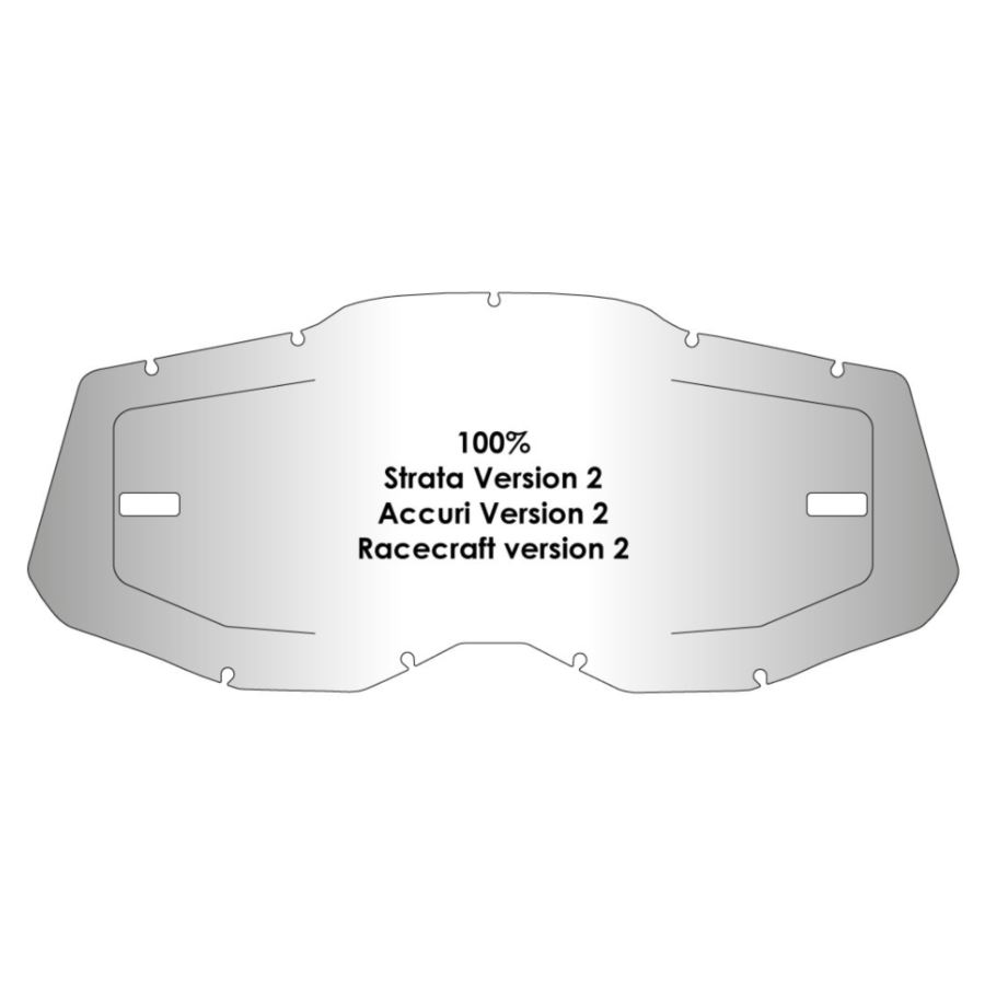 SZYBKA AIRSCREEN 100% 2 STRATA2/ACCURI2/RC2 CLEAR