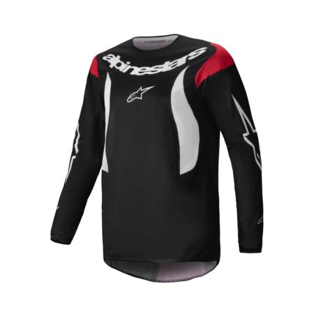 BLUZA ALPINESTARS FLUID HAUL BLACK/WHITE