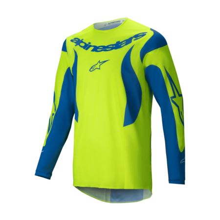 BLUZA ALPINESTARS FLUID HAUL YELLOW/BLUE