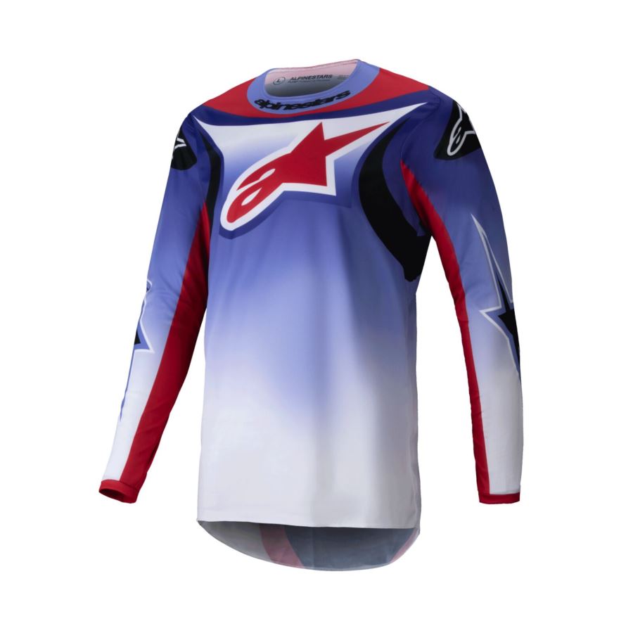 BLUZA ALPINESTARS FLUID WURX PURPLE/RED L