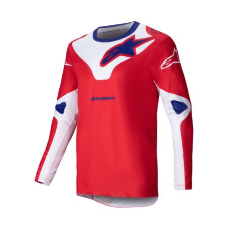 BLUZA ALPINESTARS RACER VEIL RED/WHITE S