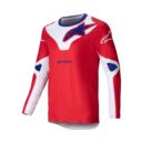 BLUZA ALPINESTARS RACER VEIL RED/WHITE S