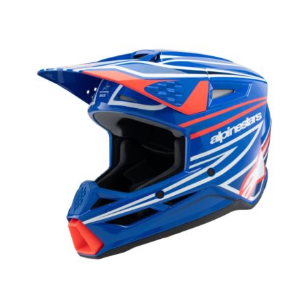 KASK ALPINESTARS YTH SM3 WURX BLUE/RED/W