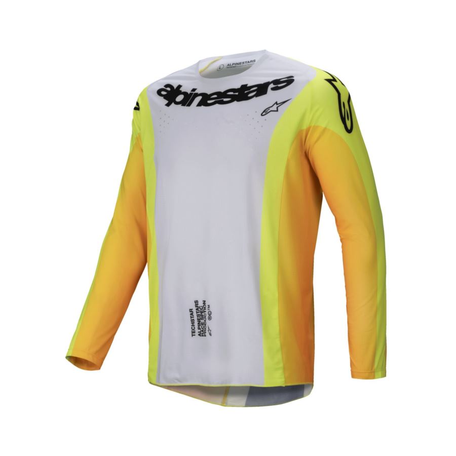 BLUZA ALPINESTARS TECHSTAR MELT YELLOW/BL