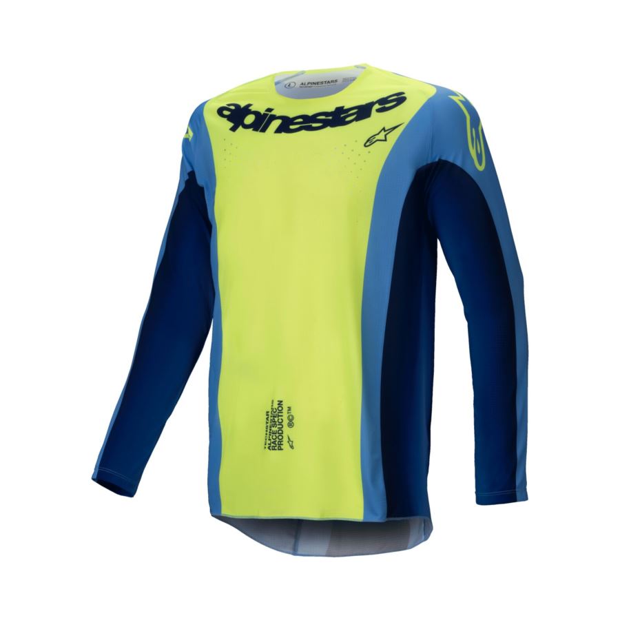 BLUZA ALPINESTARS TECHSTAR MELT YELLOW/BL