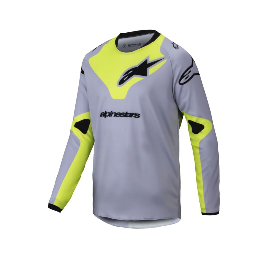 BLUZA ALPINESTARS YTH RACER VEIL GRAY/YEL