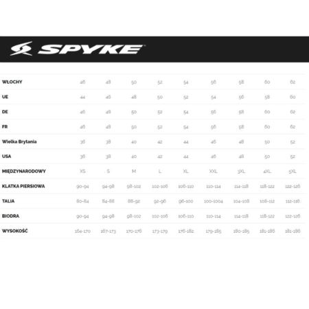 SPODNIE SPYKE BORA AIR BLACK ROZM. 54