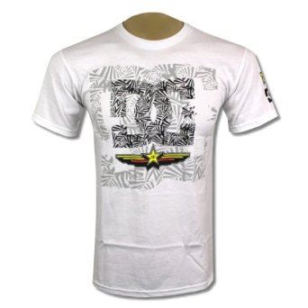 T-SHIRT DC ROCKSTAR SHIFTER WHITE  ROZM. L