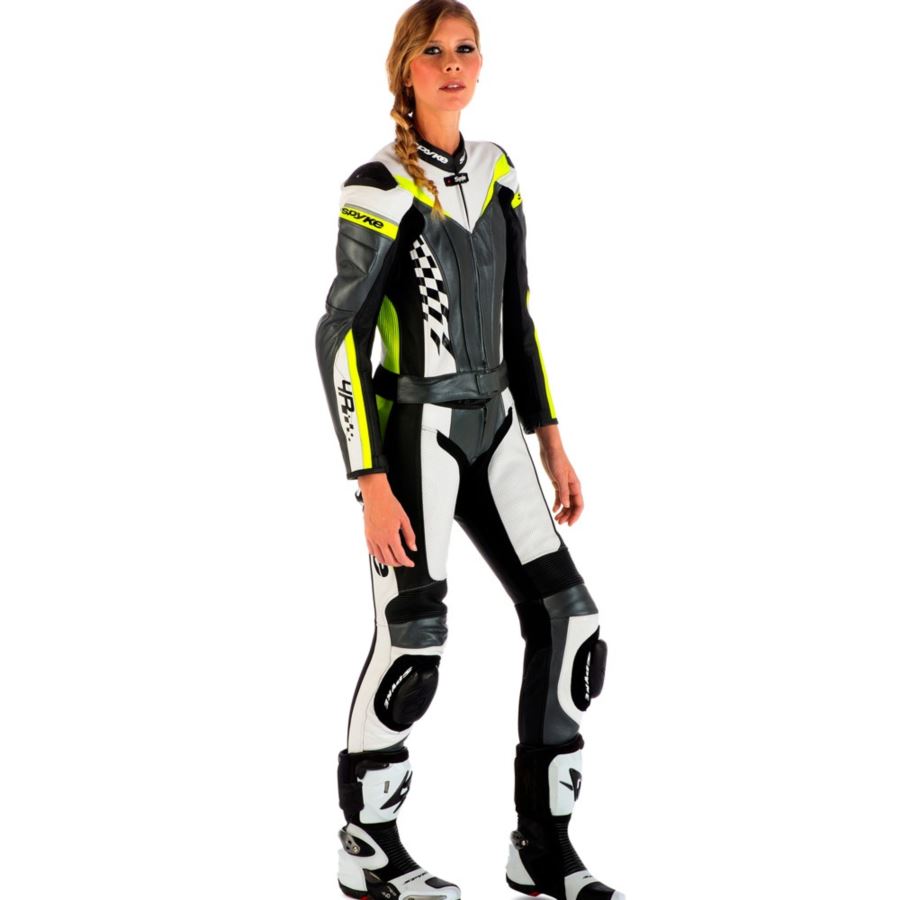 KOMBINEZON SPYKE 4RACE DIV LADY ANT/WHT/FLUO R. 36