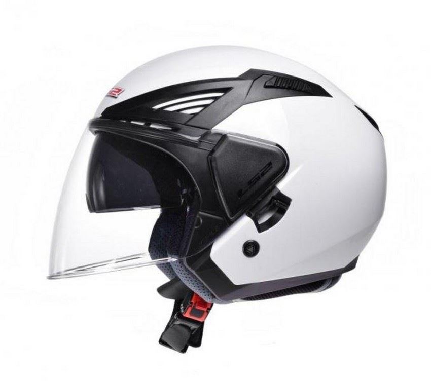 KASK LS2 OF586 BISHOP SOLID WHITE R. XS