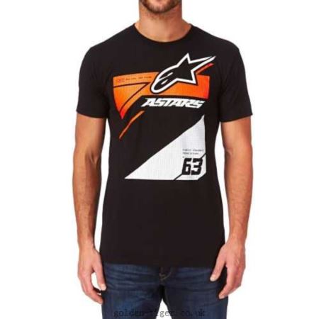 T-SHIRT ALPINESTARS CHISEL BLACK R.L