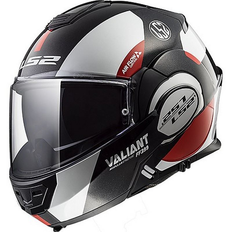 KASK LS2 FF399 VALIANT AVANT WH/BL RED R. M