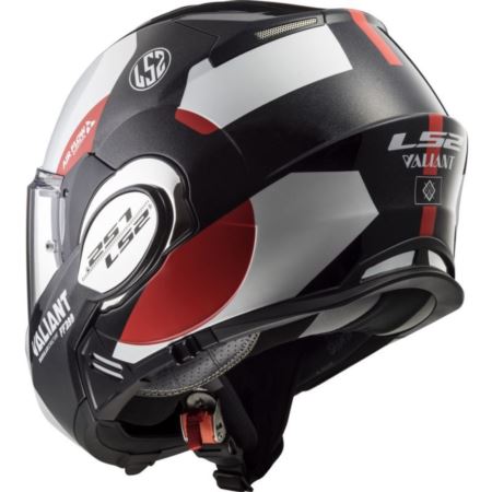 KASK LS2 FF399 VALIANT AVANT WH/BL RED R. M