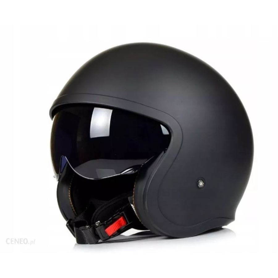 KASK LS2 OF599 SPITFIRE SOLID MATT BLACK R. XXL