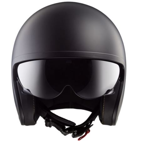 KASK LS2 OF599 SPITFIRE SOLID MATT BLACK R. XXL