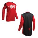 KOMPLET THOR SECTOR RED/BLACK ROZM. 40/XXL