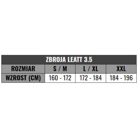 ZBROJA LEATT 3.5 GRAPHENE R. L