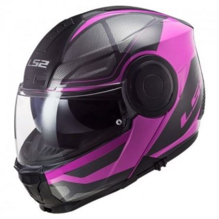 KASK LS2 FF902 SCOPE AXIS BLACK PINK R. XS