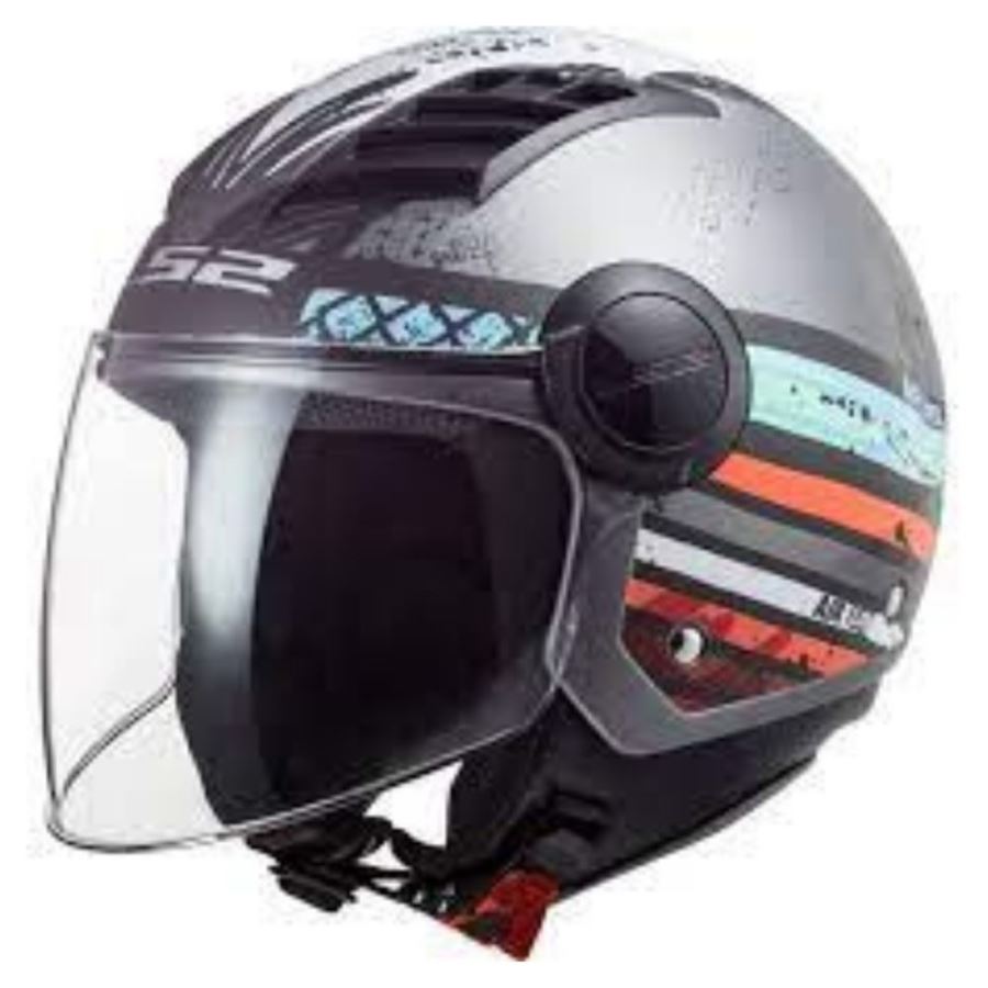 KASK LS2 OF562 AIRFLOW L RONNIE M. SILV/BL R. M