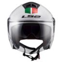 KASK LS2 OF573 TWISTER II COMBO WHT GR RED R. M