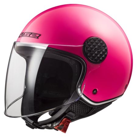 KASK LS2 OF558 SPHERE LUX SOLID FLUO PINK R. S