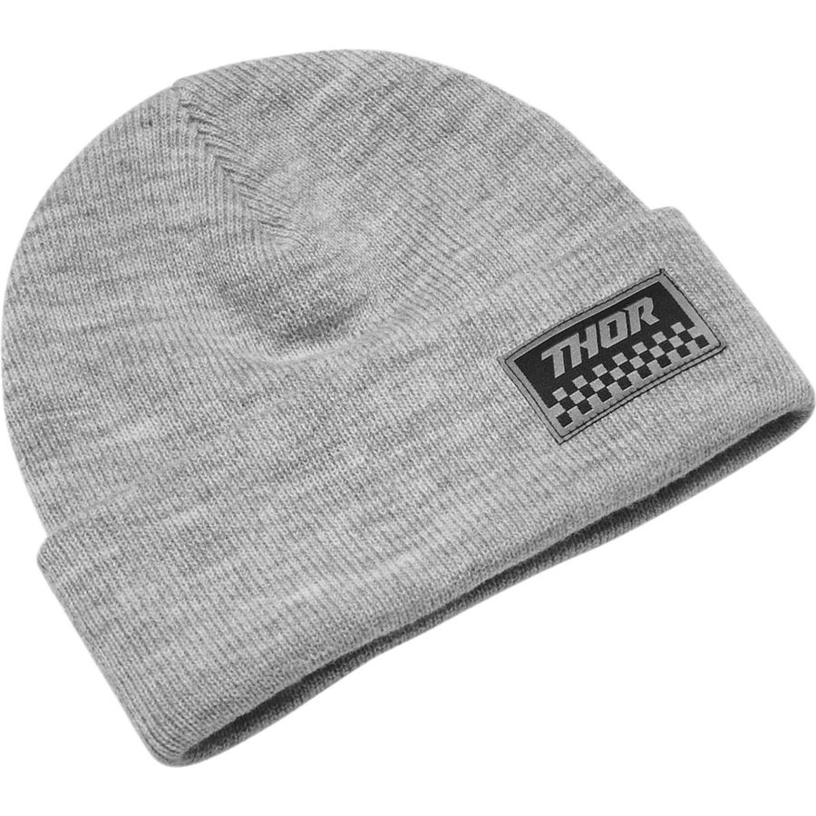 CZAPKA BEANIE THOR CHECKER GRAY