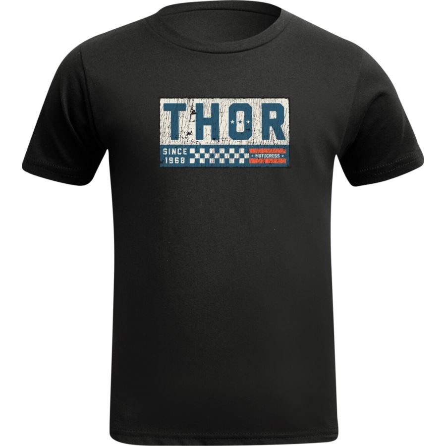 T-SHIRT YOUTH THOR COMBAT BLACK R. XL