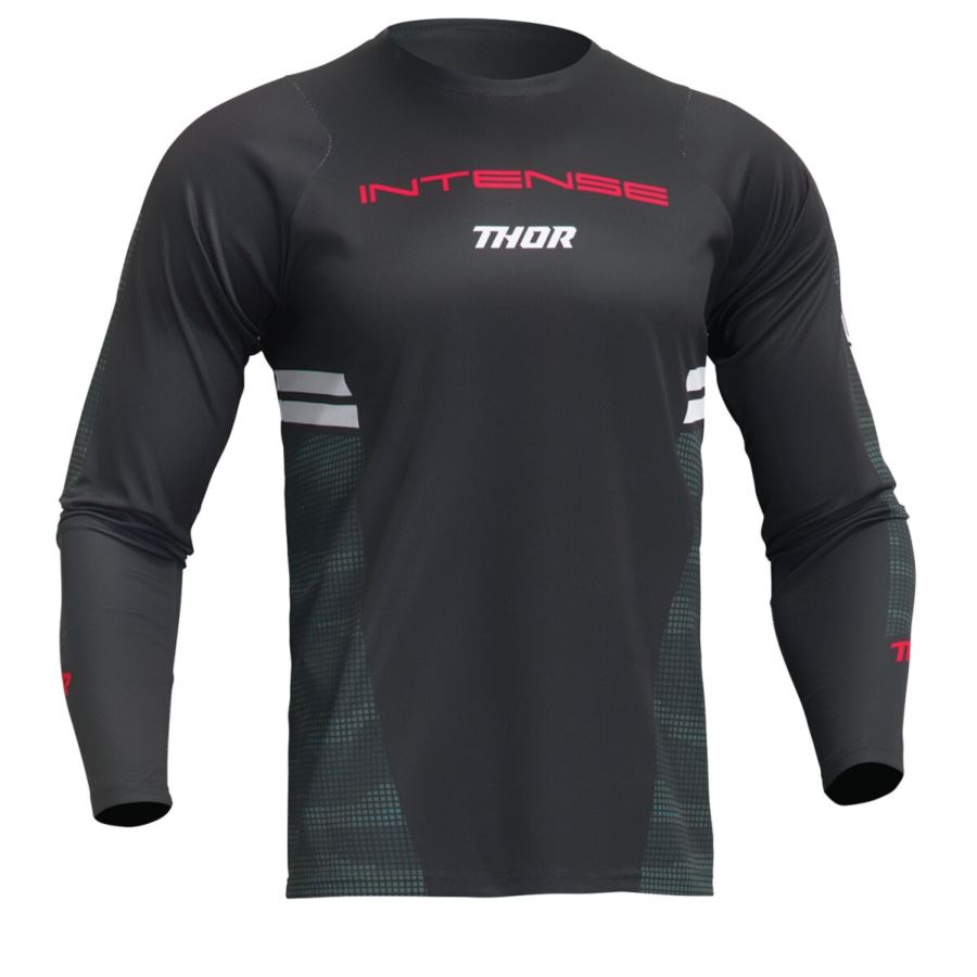 BLUZA THOR INTENSE LS BERM BK/C R. XS