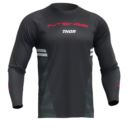 BLUZA THOR INTENSE LS BERM BK/C R. XS