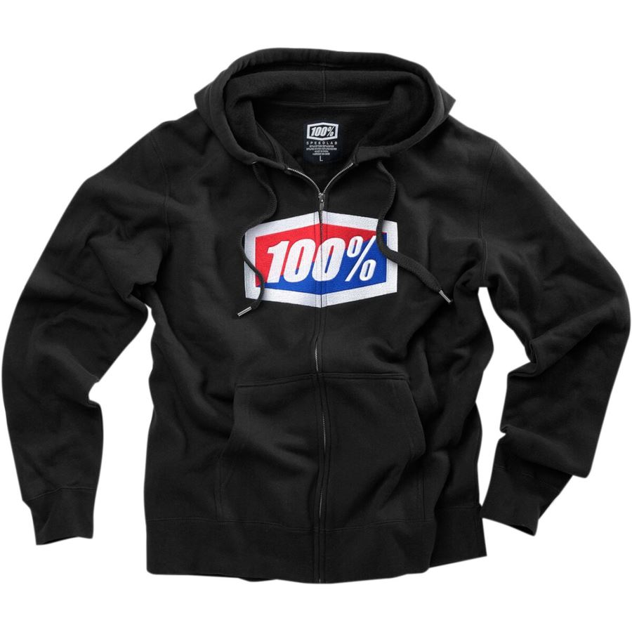 FLEECE ZIP OFFICIAL BK SM