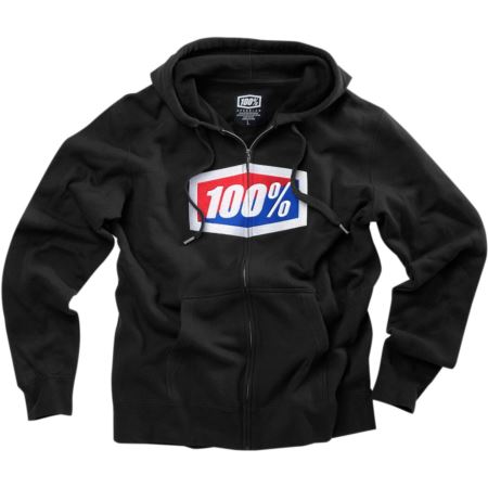 FLEECE ZIP OFFICIAL BK SM