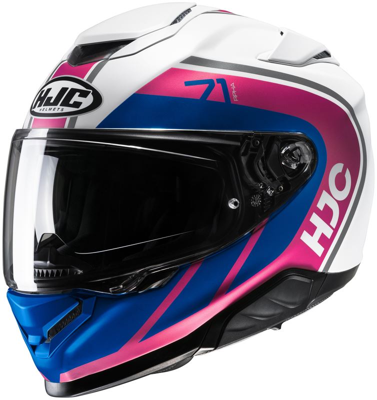 KASK HJC RPHA 71 MAPOS BLUE/PINK/WH MC28SF XS