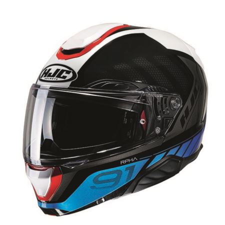 KASK HJC RPHA 91 RAFINO WH/BK/BL MC21 L